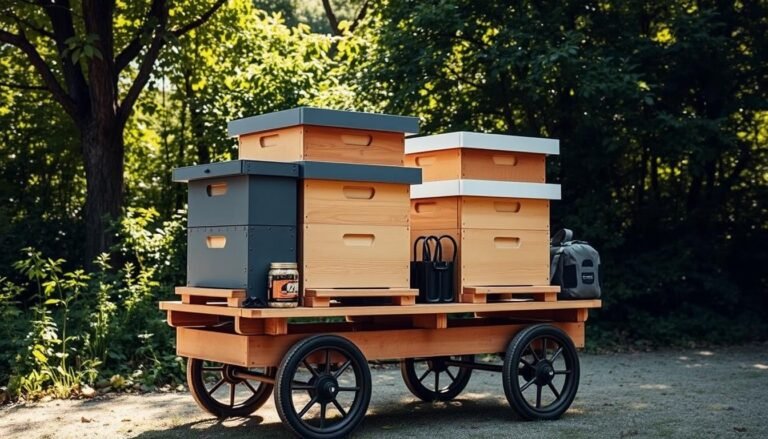 Travel-friendly beekeeping (portable hives)