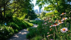 Urban biodiversity corridors for pollinators
