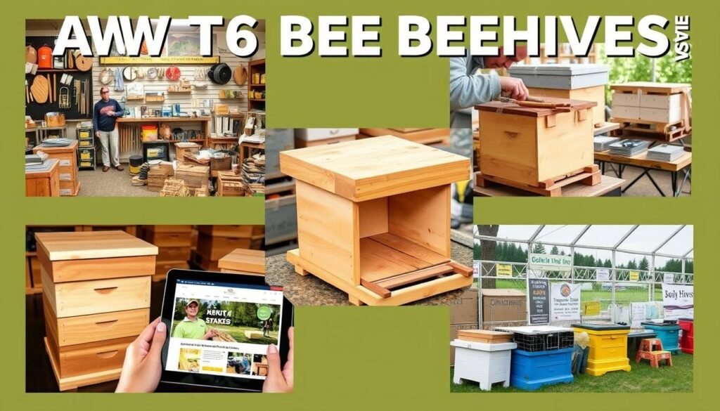 Various sources for purchasing quality beehives