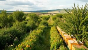 Windbreak strategies for apiaries