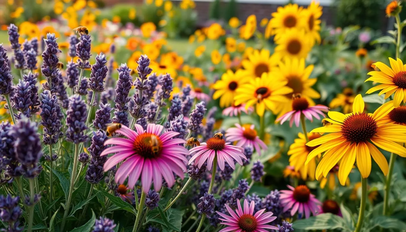 bee-friendly garden plants for pollinators