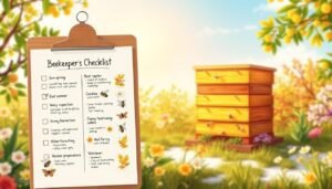 beekeeper’s checklist for spring / summer / autumn / winter
