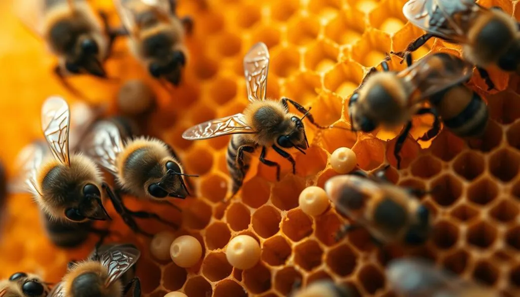 brood and castes honey bee