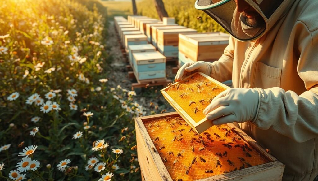 honey production