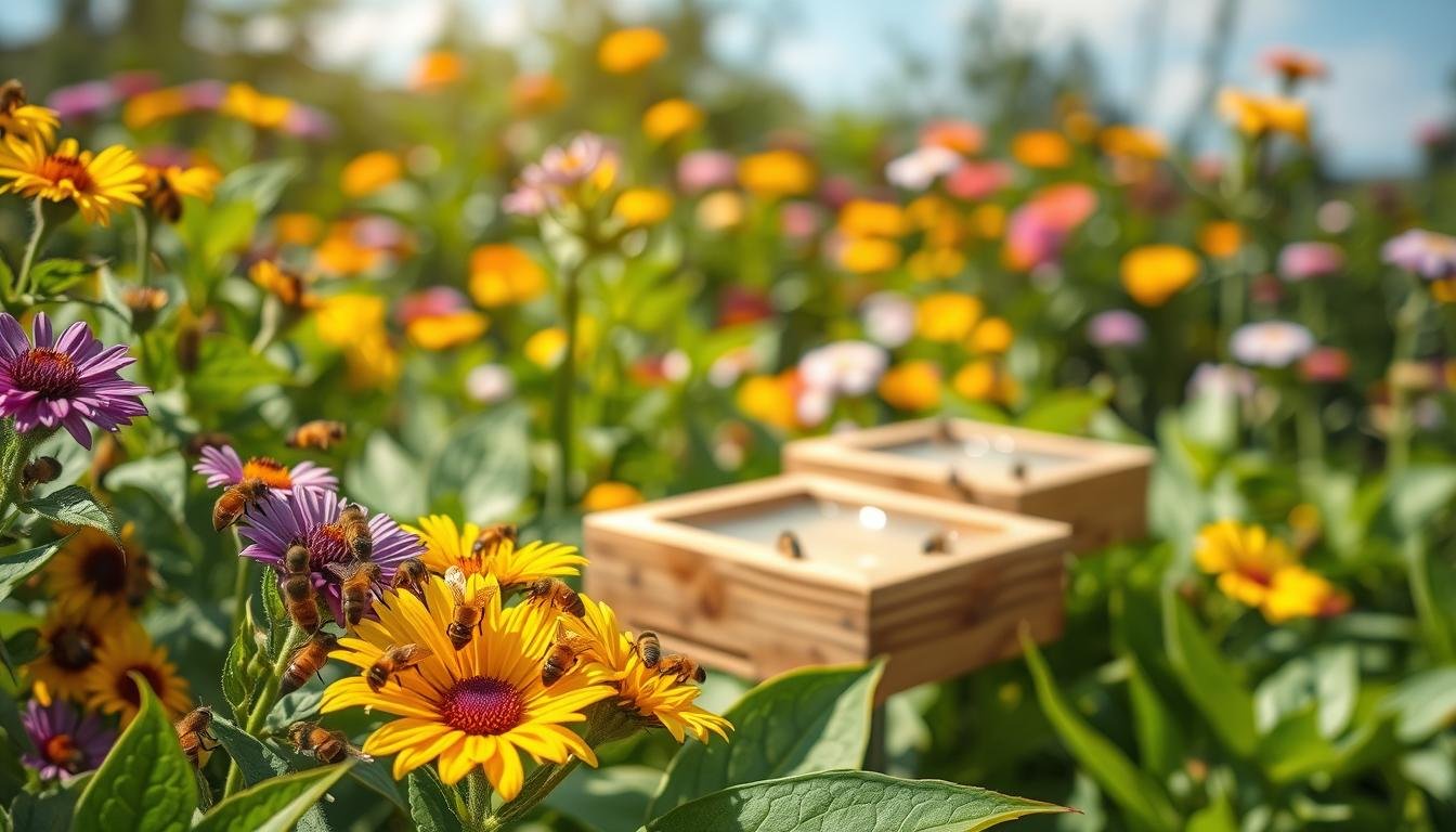 how to feed bees during nectar dearth