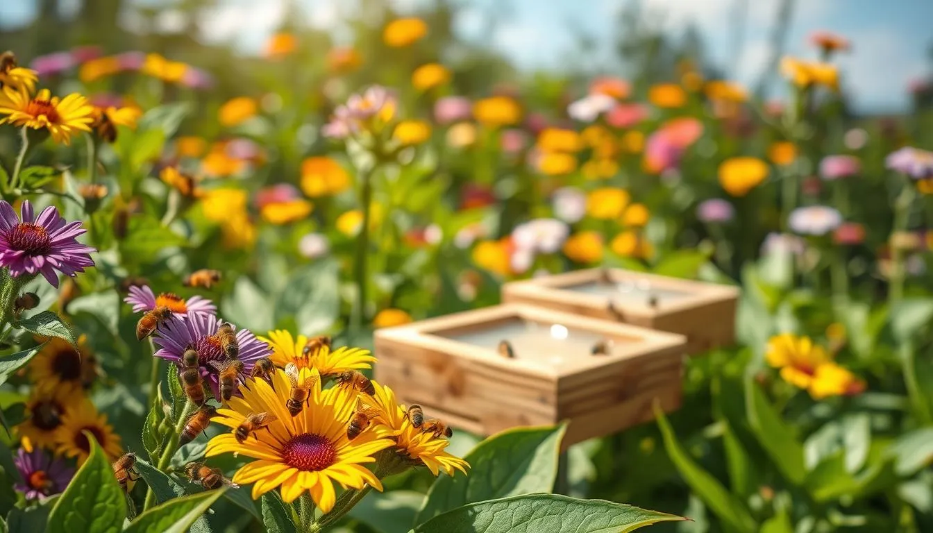 how to feed bees during nectar dearth