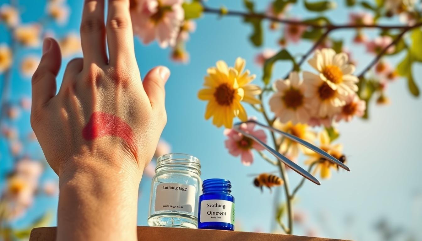 how to handle bee stings and allergies safely