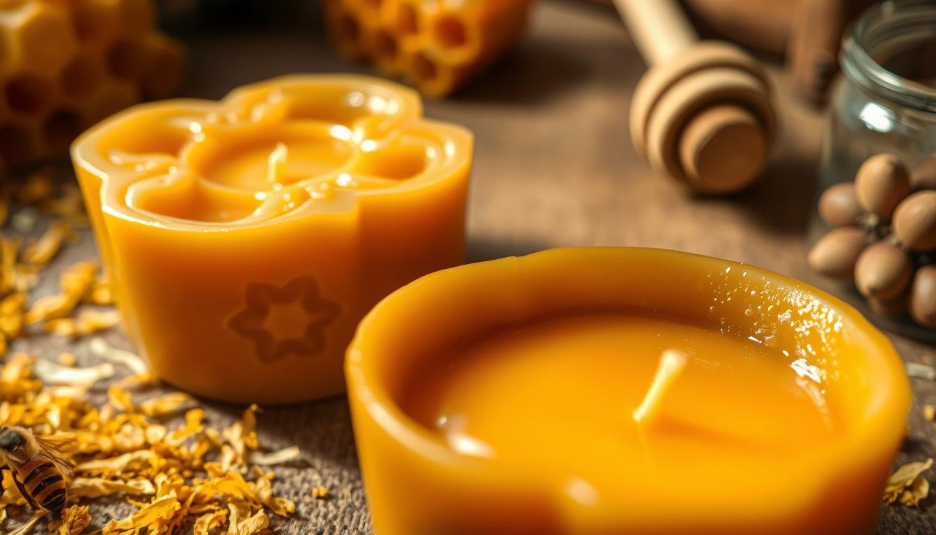 how to make beeswax candles from your hive