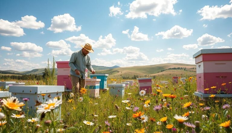 how to support wild pollinators nearby your apiary