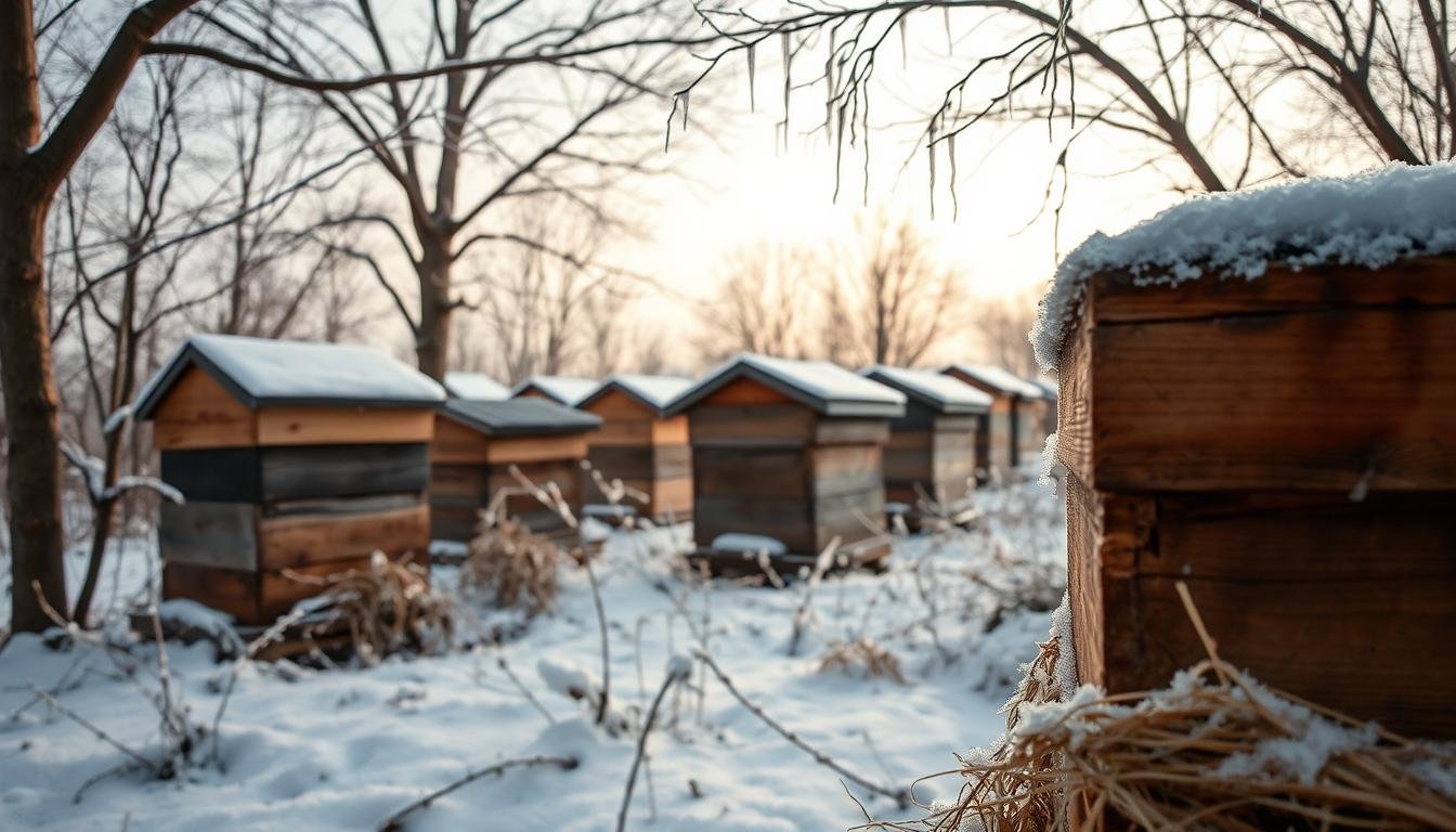 how to winterize beehives