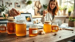 marketing & selling raw honey online