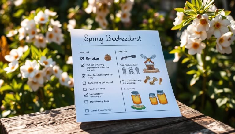 spring beekeeping checklist
