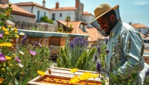 urban apiculture in Mediterranean climates