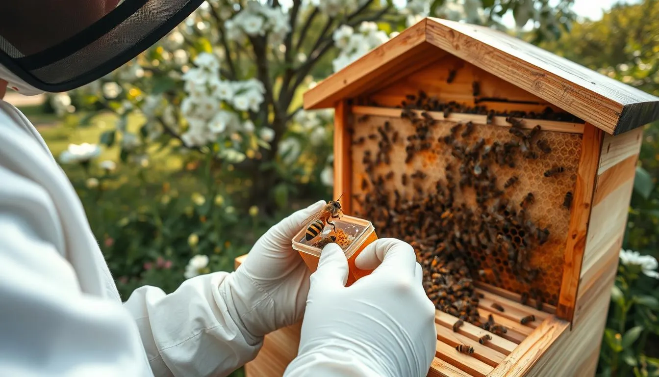 10. how to requeen a hive successfully