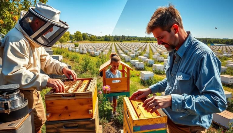13. commercial vs hobby beekeeping USA