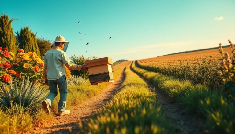 30. moving a beehive short distance vs long distance