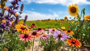 33. drought-resistant flowers for bees