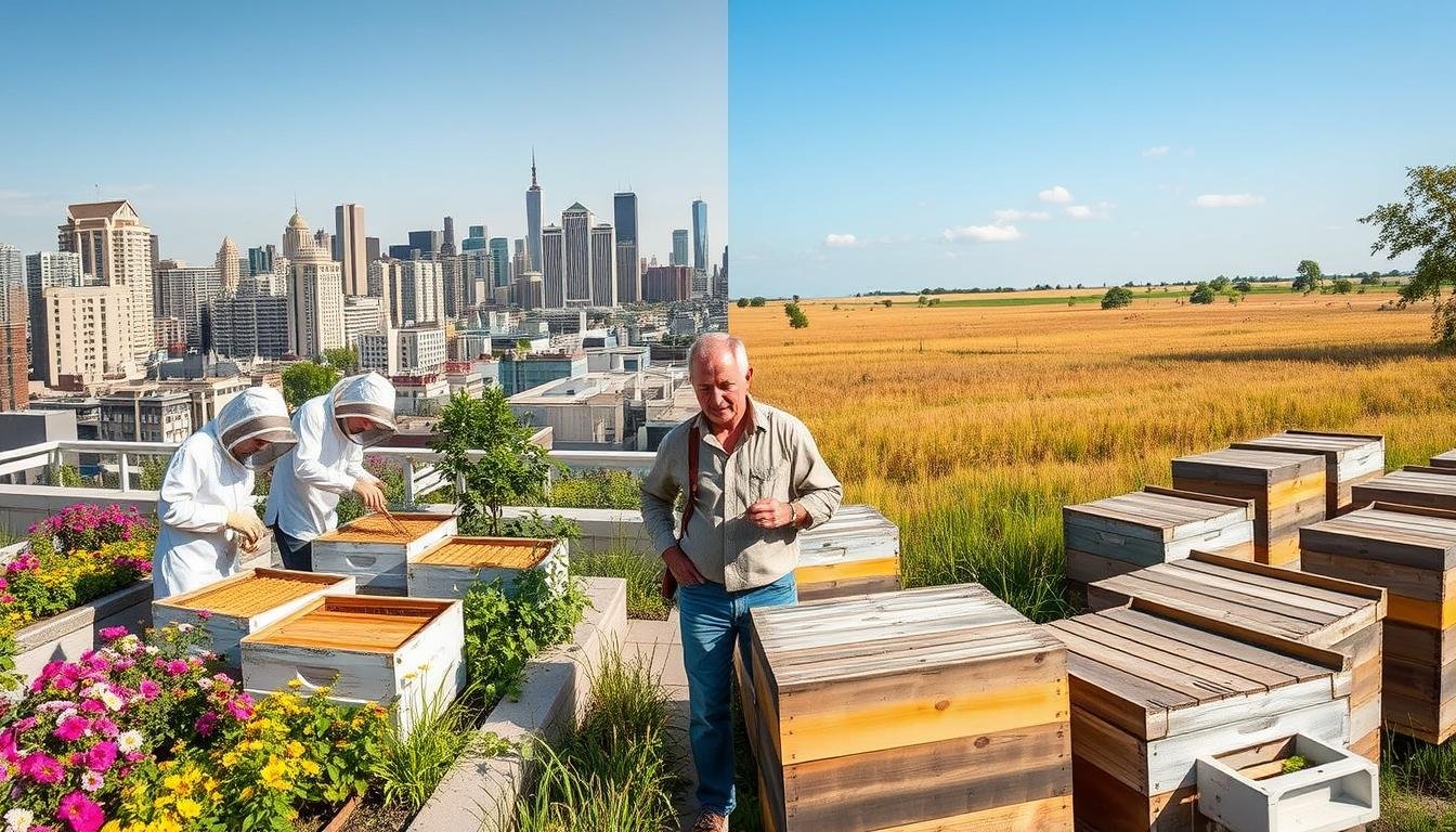 34. urban vs rural beekeeping USA