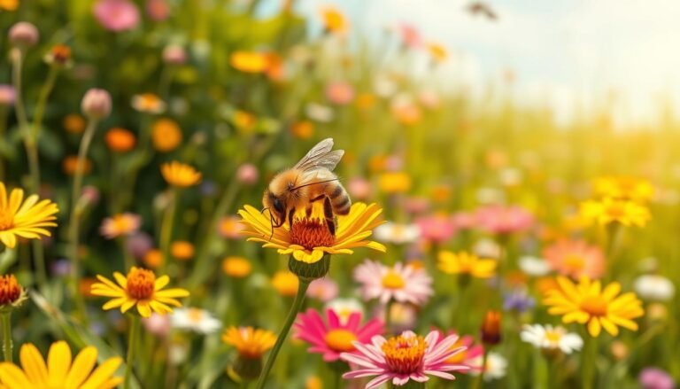 38. how far bees travel to forage