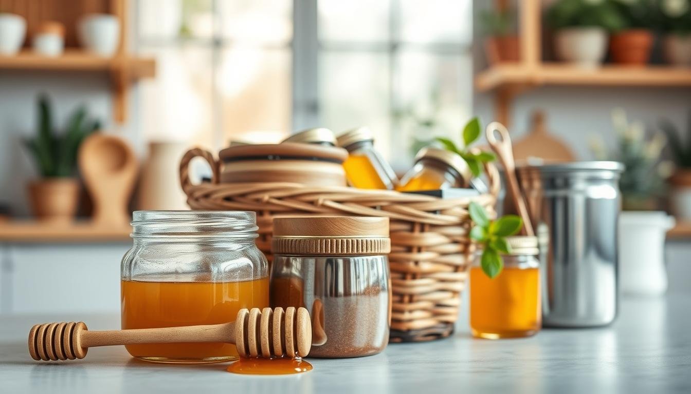best container types for honey storage