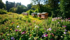 best ground cover plants for apiaries