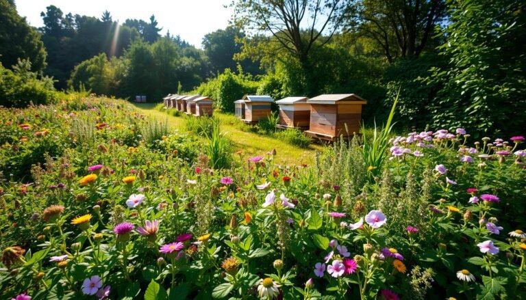 best ground cover plants for apiaries