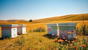 best hive placement for maximum honey flow