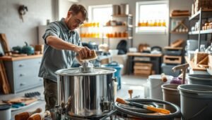 cleaning and maintaining honey extractors