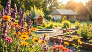 creating a bee-friendly homestead