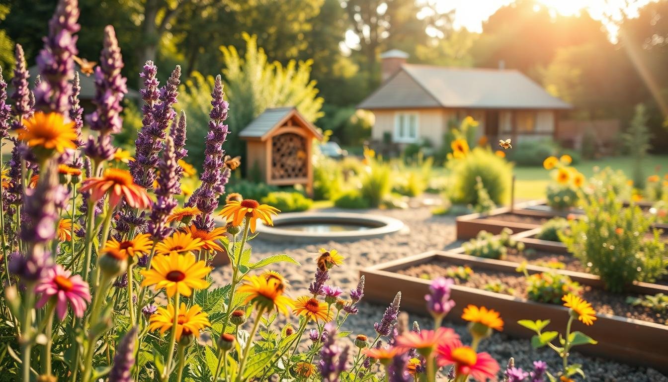 creating a bee-friendly homestead