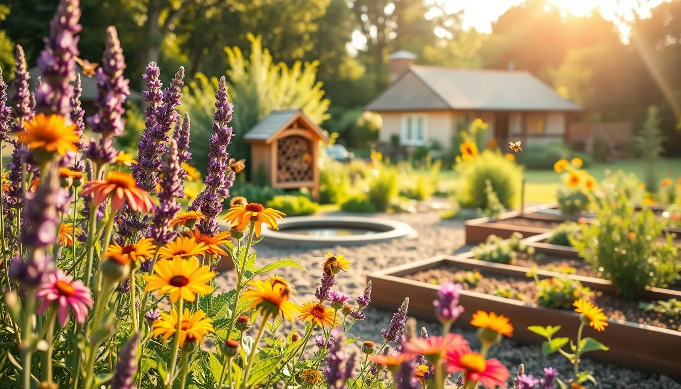 creating a bee-friendly homestead