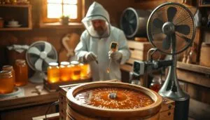 how to avoid overheating honey during extraction