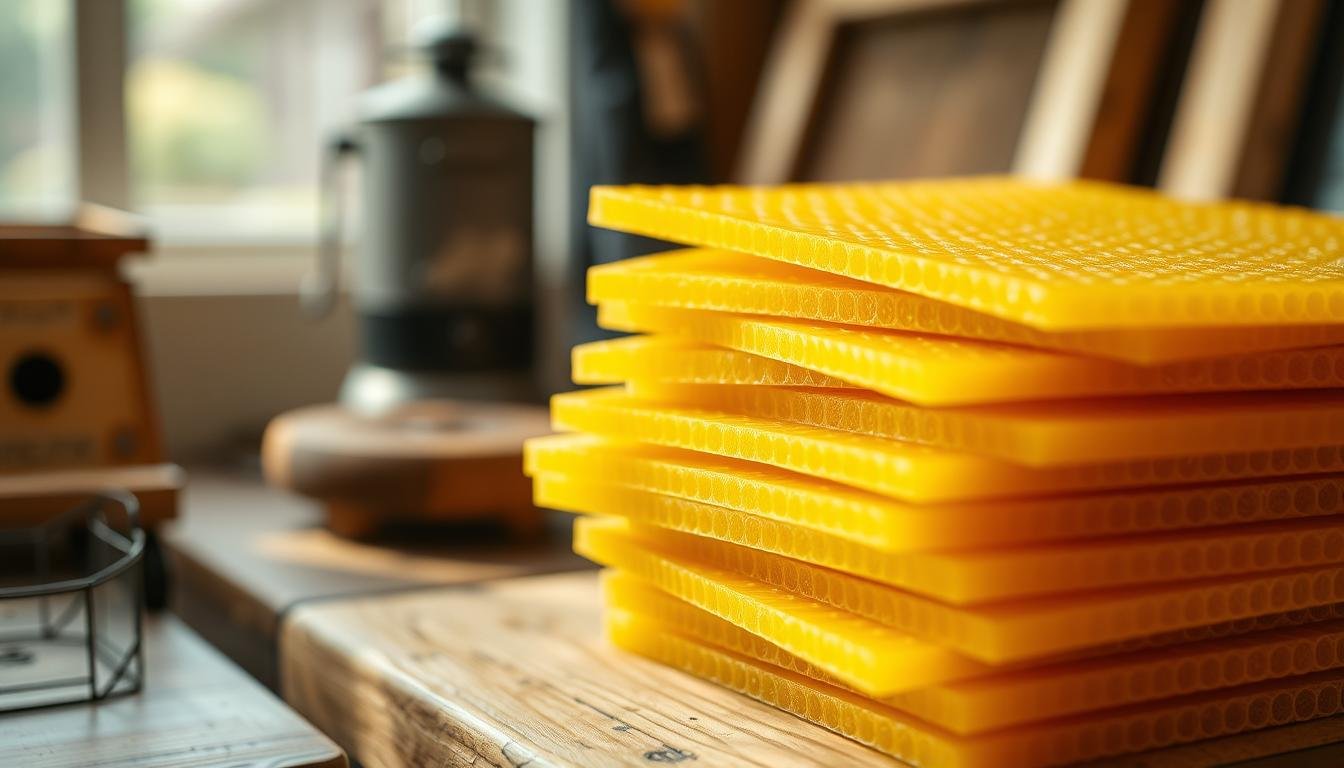 how to create wax foundation at home