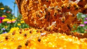 how to encourage bees to clean old comb