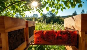 how to handle cross-comb in top bar hives