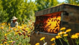 how to raise gentle bee colonies