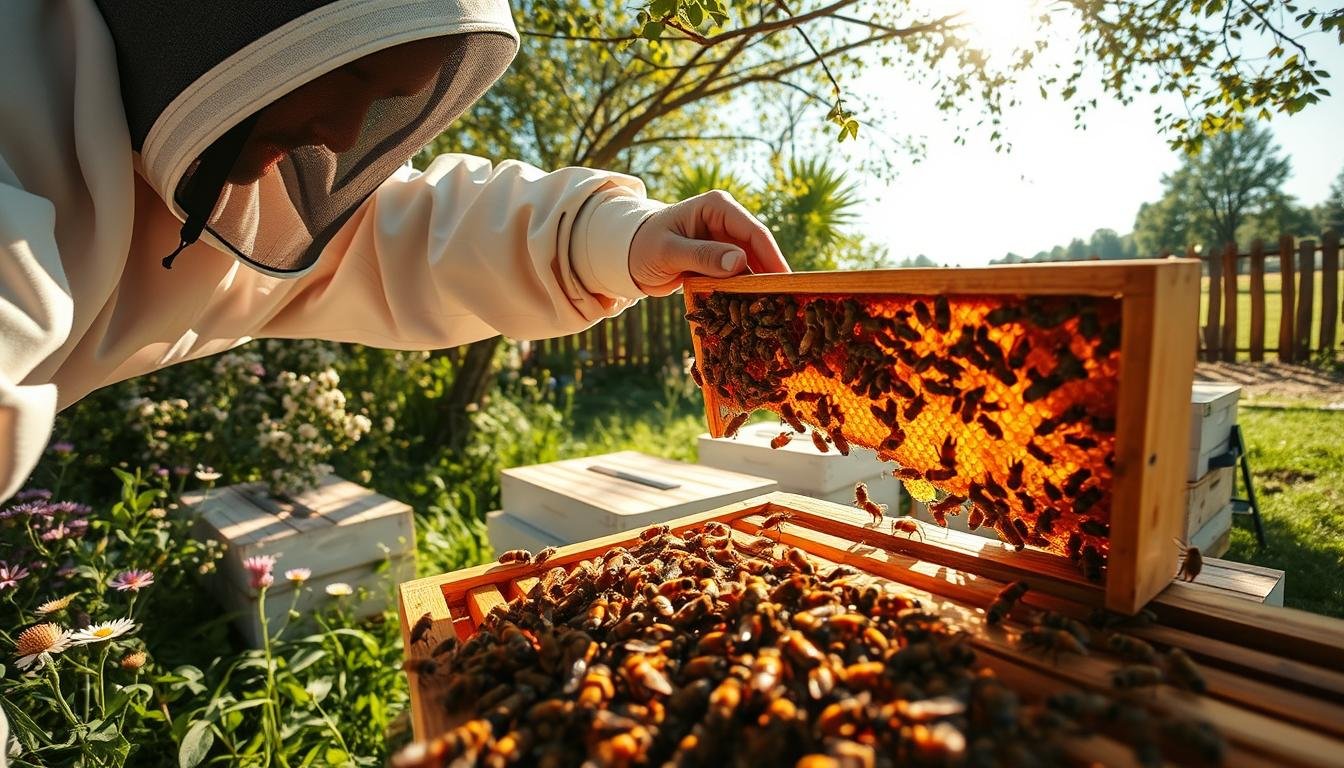 how to reduce stress during hive inspections