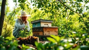 how to remove ants from hives naturally