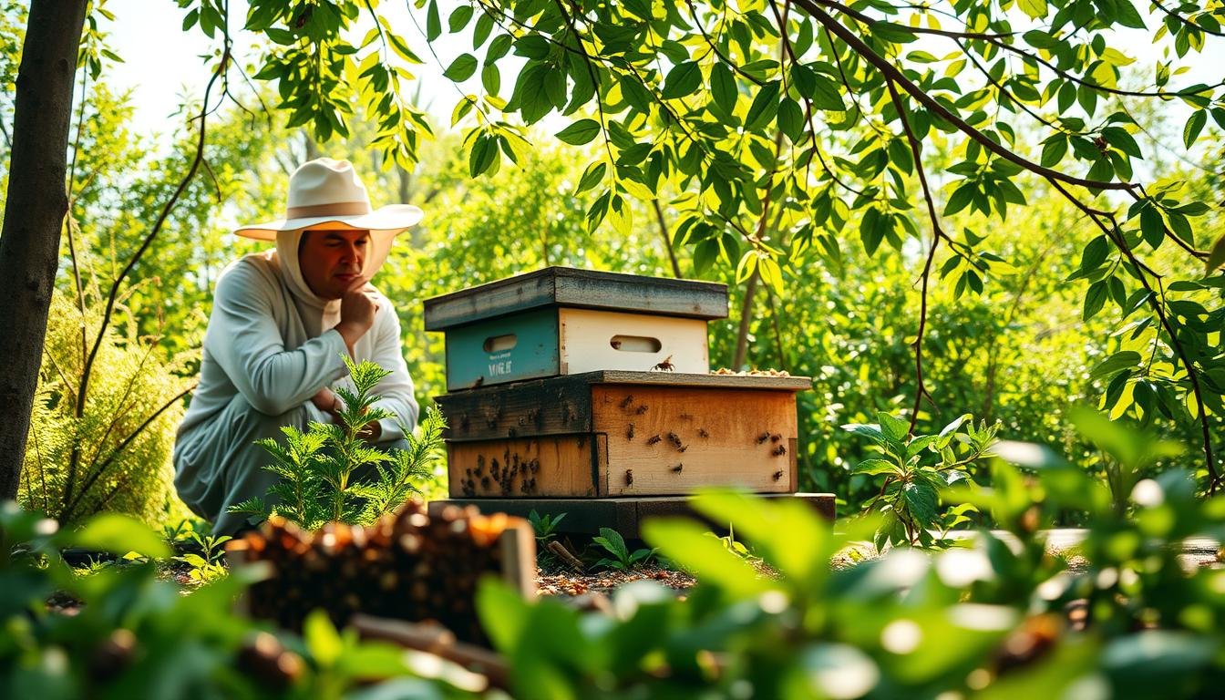 how to remove ants from hives naturally