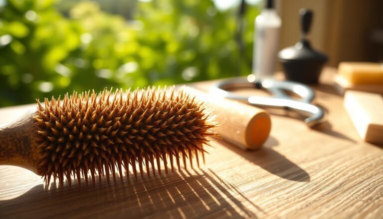 how to remove burr comb properly