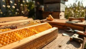 how to repair damaged hive boxes