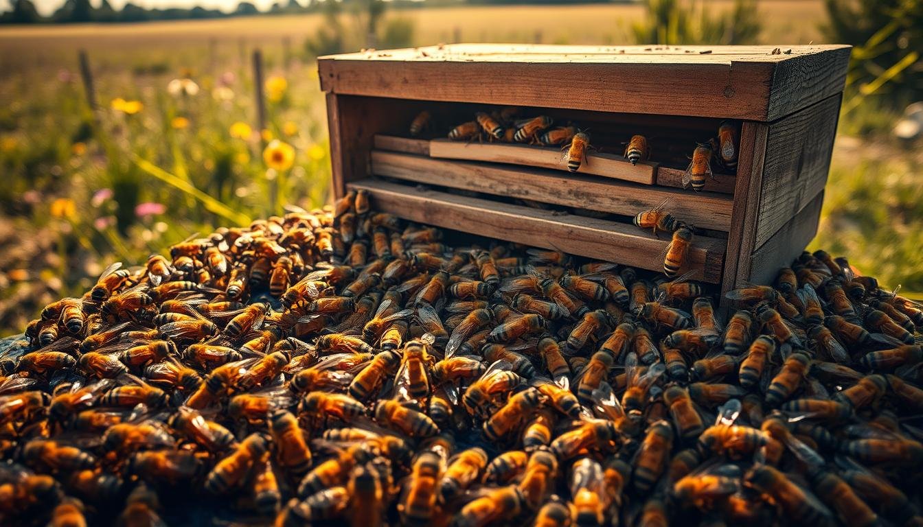 signs your hive is overcrowded