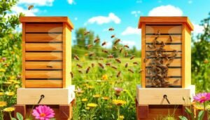 vertical vs horizontal hive airflow