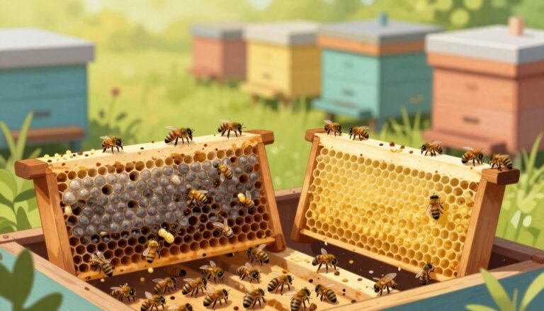 American foulbrood vs European foulbrood