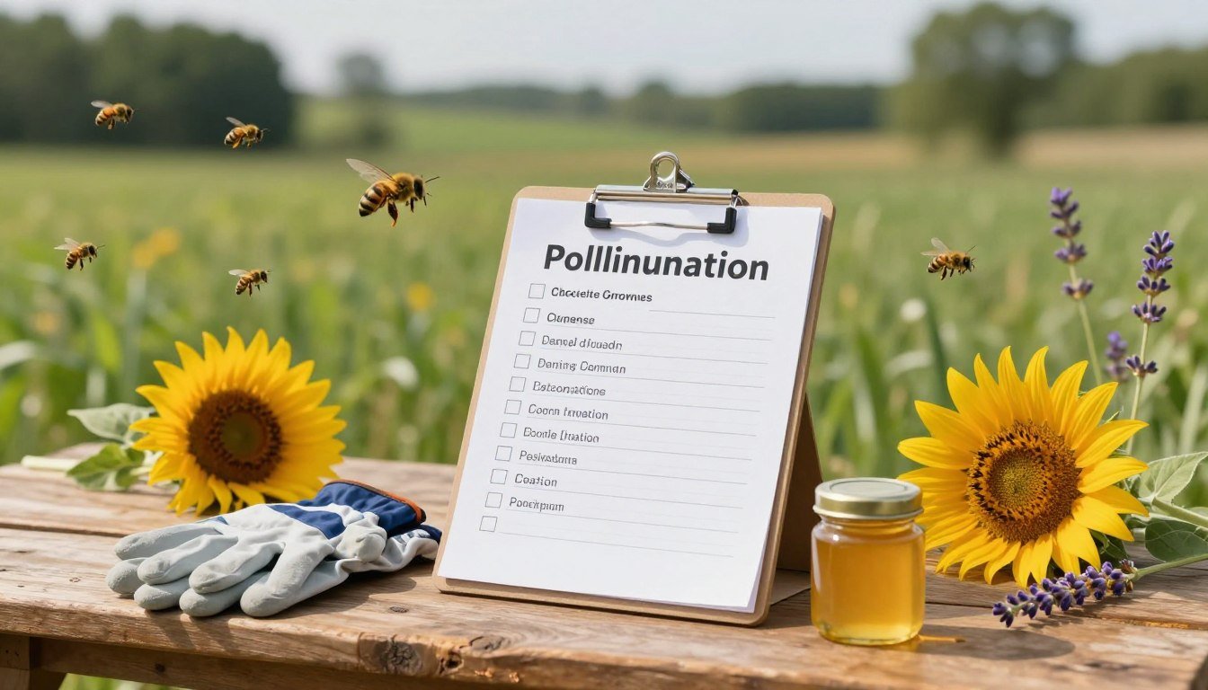 beekeeper-grower communication checklist for pollination