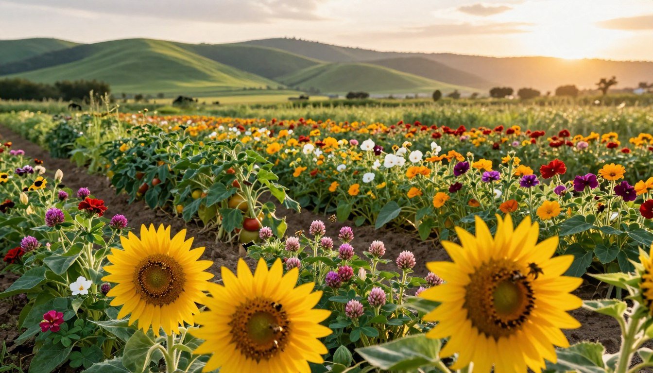 best crops for small-scale pollination income