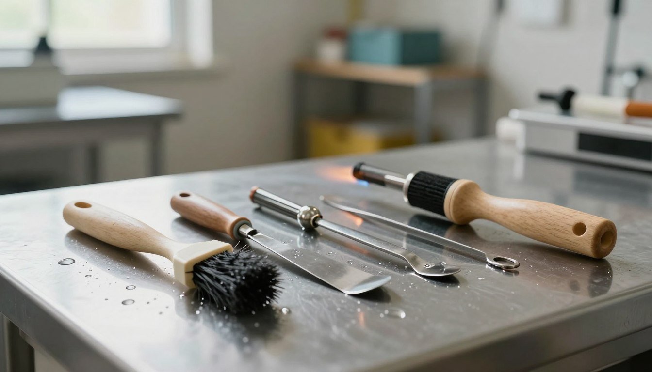 bleach vs flame sterilization for hive tools