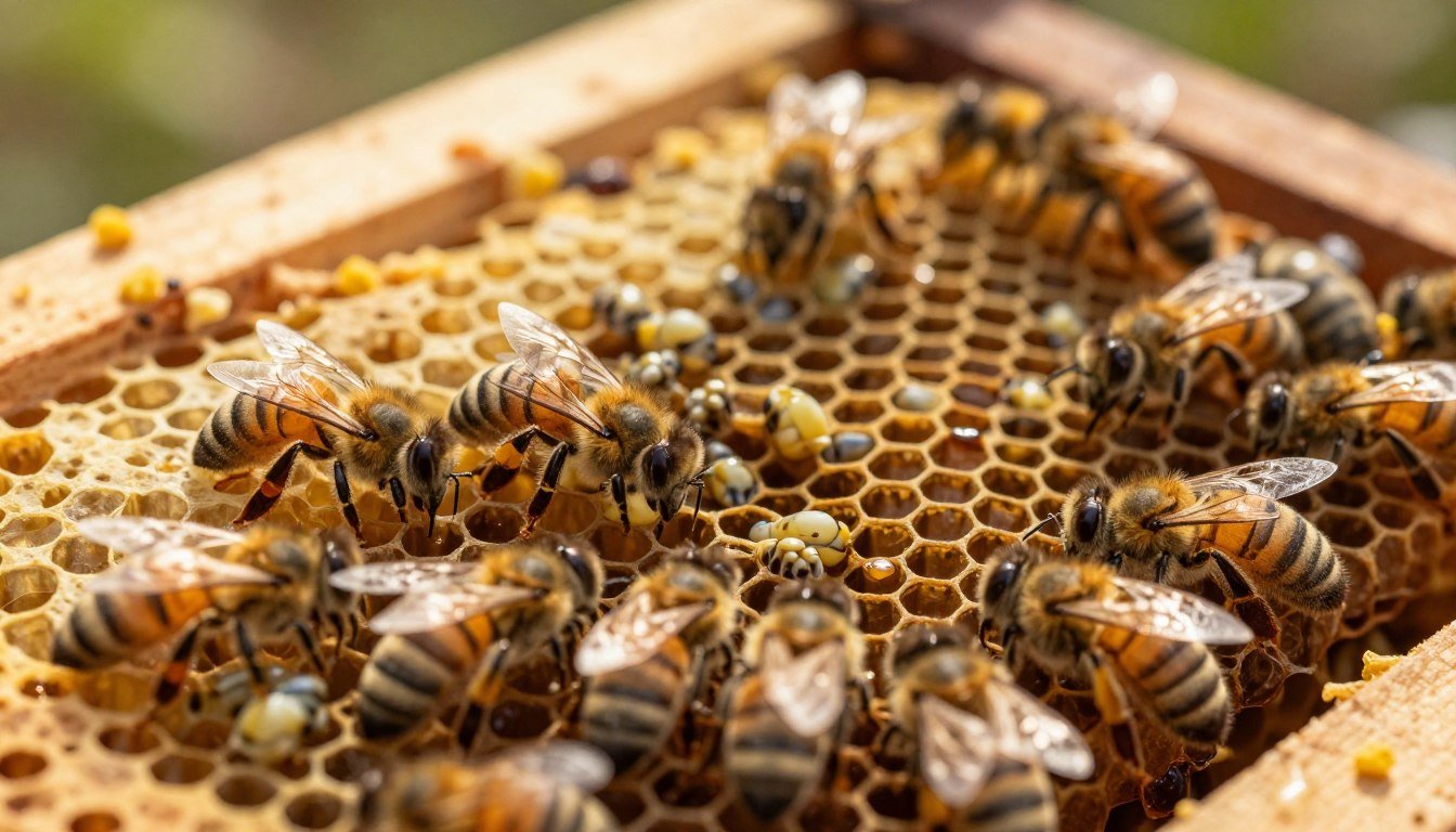 brood comb age chart for beekeepers