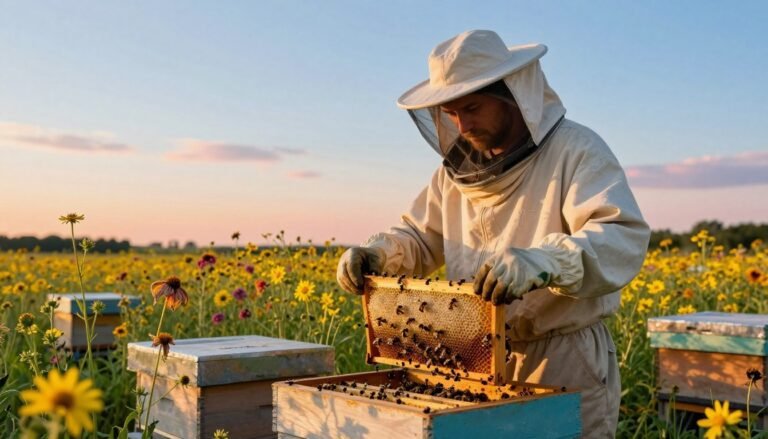 brood pattern collapse after nectar dearth