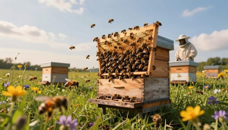 can a nuc swarm in its first season